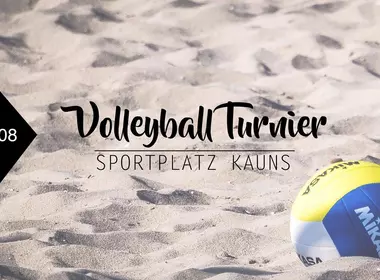 Volleyballturnier und Beachparty 2018